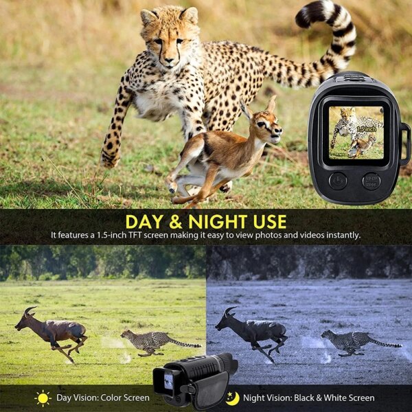 High-Performance Monocular Night Vision Device, 300M range - Image 3